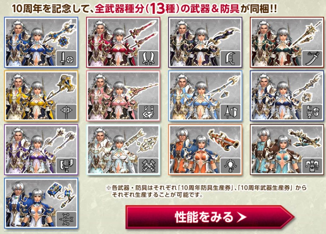 10thアニバーサリースペシャルグッズがすごい Mhf 趣味のシミュ