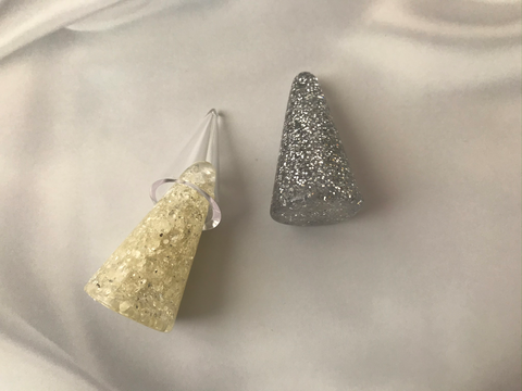 キャンドゥのリングホルダーとレーヨンクロス