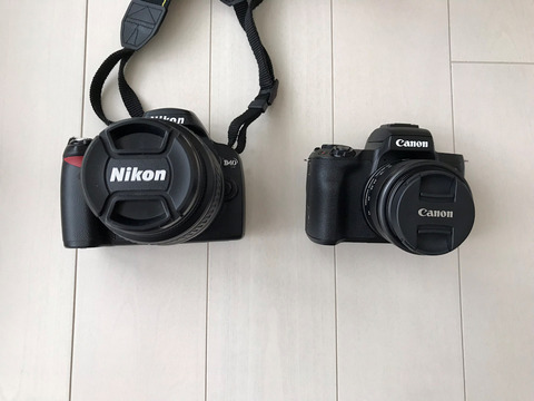 ミラーレスカメラに買い替え