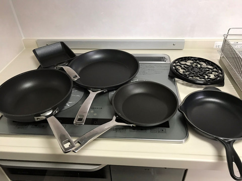 キッチンのモノと収納の見直し