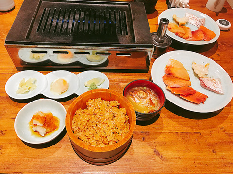 築地本願寺カフェの「18品の朝ごはん」