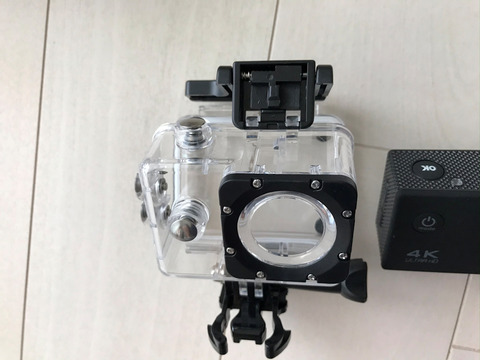 防水機能付きアクションカメラ