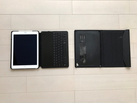 iPadのキーボード一体型ケース