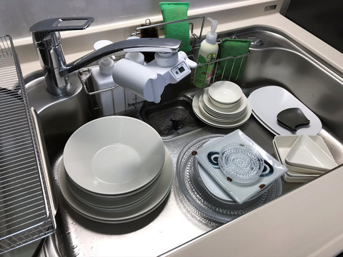 引越して1年モノと収納の見直しキッチン食器棚