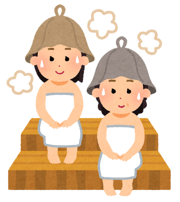 ofuro_sauna_hat_woman