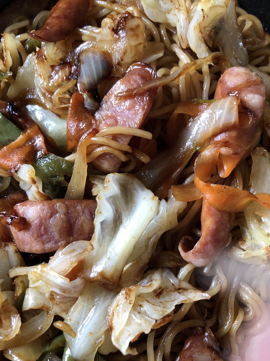 焼きそば９人分でも足りないってどうなってるの 農家に嫁いだえだまめの毎日