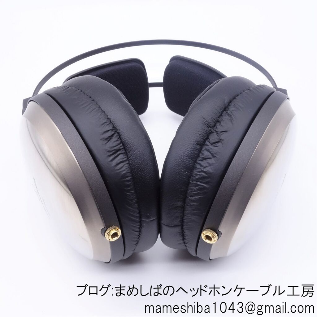 ATH-A2000Z 3.5mm左右出し着脱化 純正ケーブル バランス化 ATH-A2000Z 3.5mm左右出し着脱化 純正ケーブル バランス化