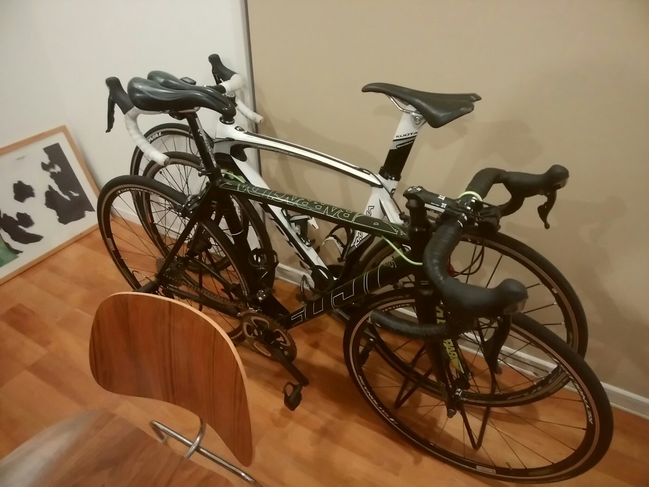 自転車の置き場所とインテリア いつかはローディーになりたい 初心者生活