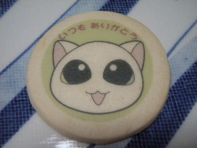 猫印 丸形プレーンプリントクッキー ねこキャラグッズ作ってみた 猫印 丸形プレーンプリントクッキー ねこキャラグッズ作ってみた