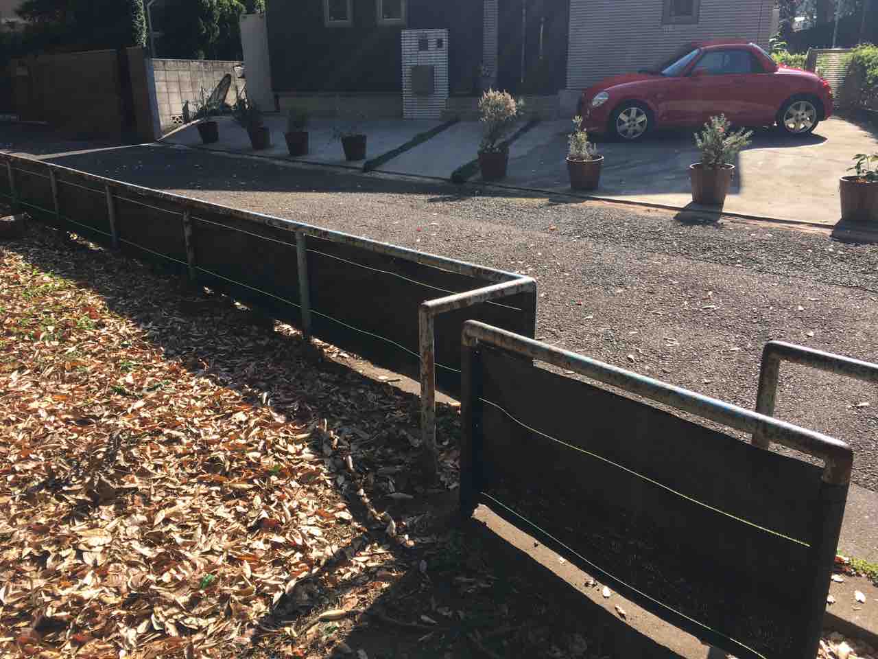 これで枯葉よけ Mami S Eye