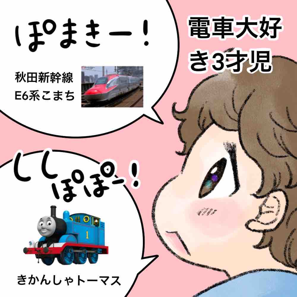 電車オタク あおちゃんとママの日常