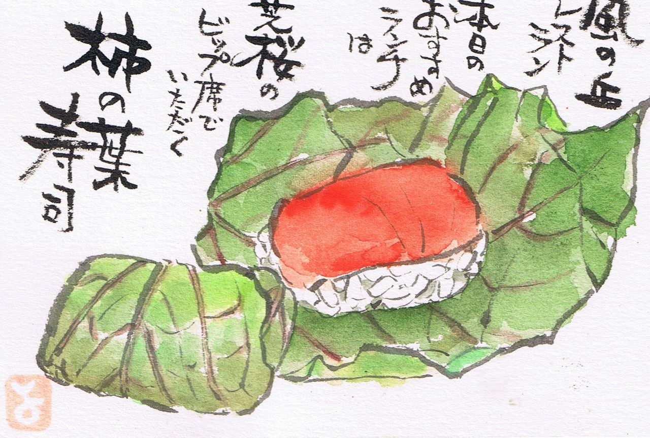 マミズマミーの絵手紙日和 柿の葉寿司 Mamizmammyのblog マミズマミーの絵手紙日和 柿の葉寿司 Mamizmammyのblog