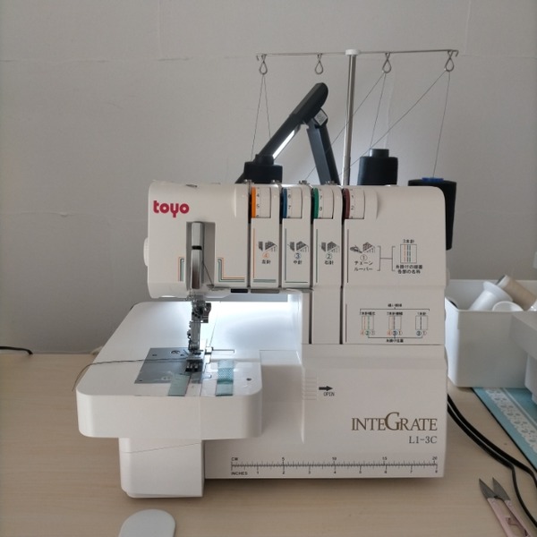toyoステッチ専用ミシンＬ１－３Ｃ カバーステッチミシン TOYO INTEGRATE L1-3Cを使いこなす！？ 1