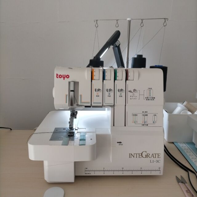カバーステッチミシン TOYO INTEGRATE L1-3Cを使いこなす！？ 1