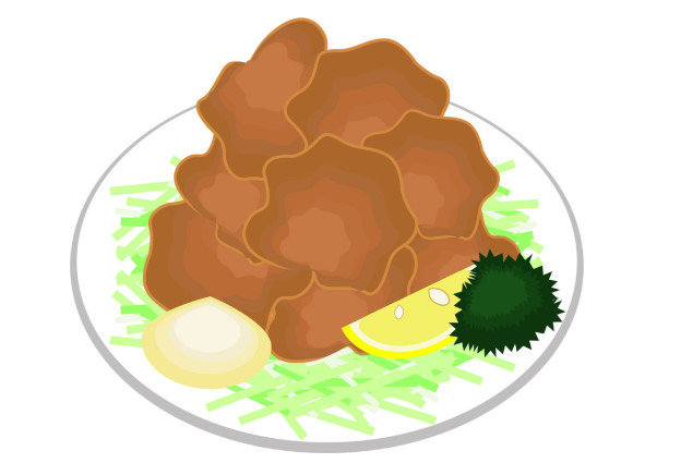 【ホラー】唐揚げの下にある謎のスパゲッティの正体・・・・・