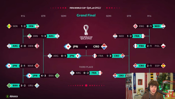 【2022ワールドカップゲーム】決勝戦　日本 vs フランス