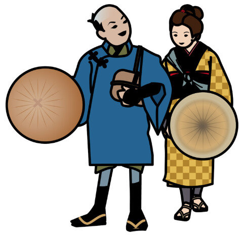 なんで江戸時代の美少女絵って眼を小さく描くのかな？