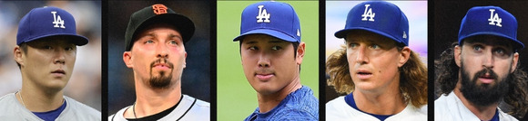 大谷翔平を含むMLB史上最強のローテーション予想