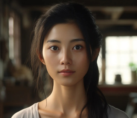 外国人「AIが作った平均的な世界10か国のスッピン女性。ちなみに日本人は彼女のようになる」