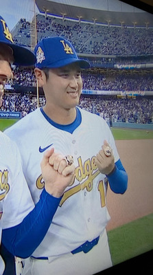 【驚愕】大谷翔平が獲得したチャンピオンリングの詳細