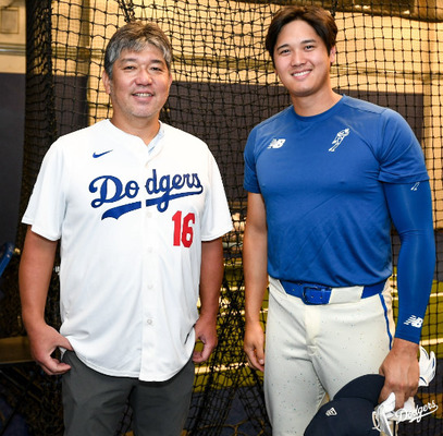 大谷翔平＆山本由伸が日本人メジャーリーガーのパイオニア、野茂英雄とご対面！