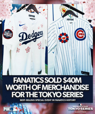 東京シリーズでも大谷翔平効果、驚愕のグッズ売上金を叩きだす