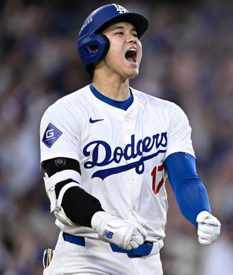 【NLCS】大谷翔平、4試合ぶりのマルチ安打を記録