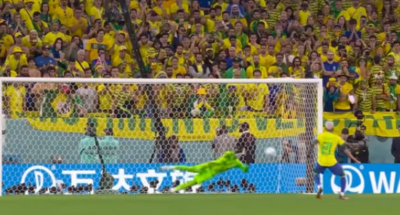 【サッカーW杯】クロアチアの守護神リバコビッチ、ブラジル戦でもスーパーセーブ連発
