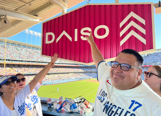 【30号HR】大谷翔平、しっかりとスポンサーDAISO（ダイソー）の宣伝をしてしまう（笑）