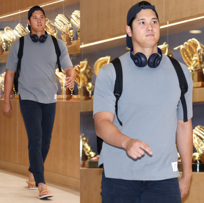 【新ブランドアンバサダー】大谷翔平が「Beats」のヘッドホンで球場入り