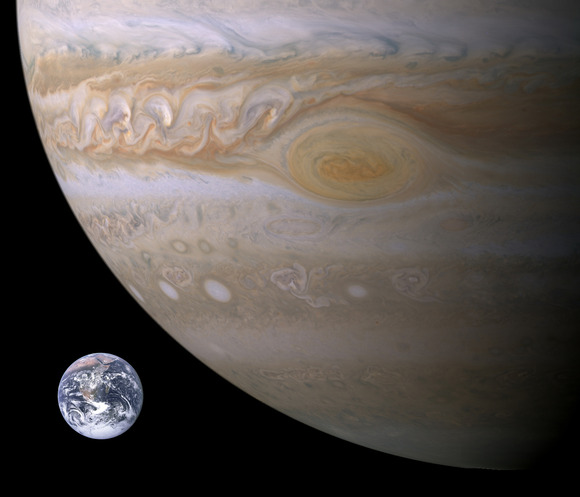 木星を下から見た画像が怖すぎる