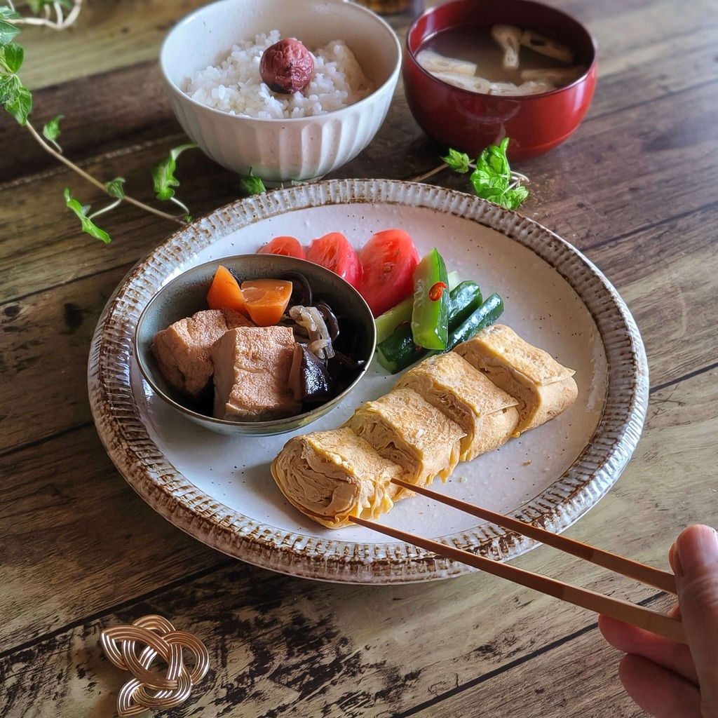 粉末だしで簡単に。わが家のだし巻き卵 : manaの発酵ごはんいただきます