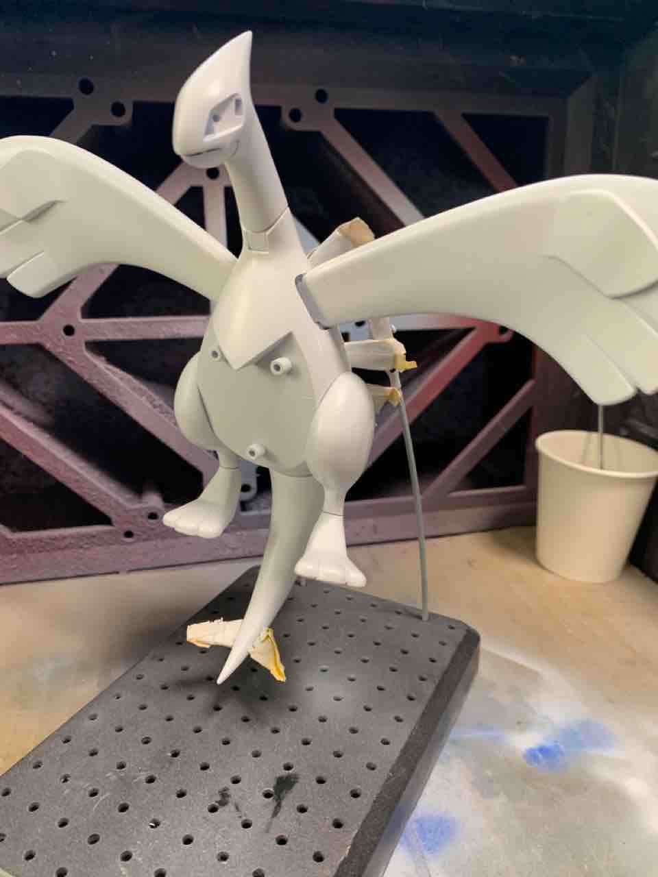 ポケプラ ポケモンプラモコレクション04 ルギア 全身塗装 組み立て 仕上げ 学びオタクの体当たり実践 ブログ 模型 プラモデル編 ポケプラ ポケモンプラモコレクション04 ルギア 全身塗装 組み立て 仕上げ 学びオタクの体当たり実践 ブログ 模型 プラモデル編