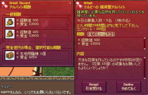 トゲピーの雑貨屋アルバイト 画像