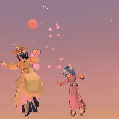 下降するカップル飛行