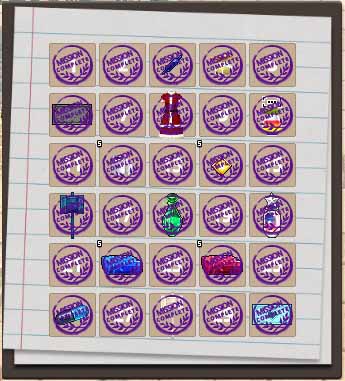 出席チェックスクロール