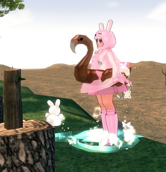 フラミンゴなの