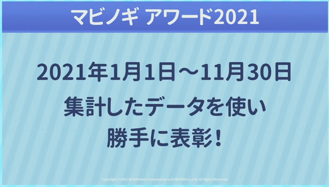 アワード2021
