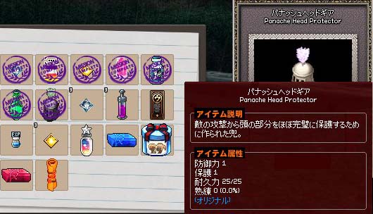 パナッシュヘッドギア