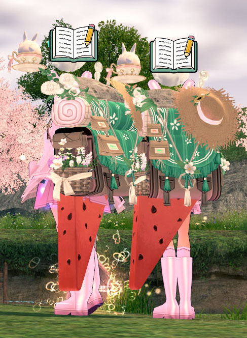 背面