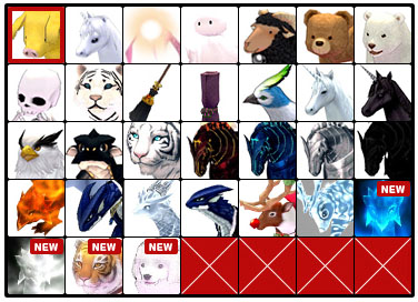 限定ペットカード一覧