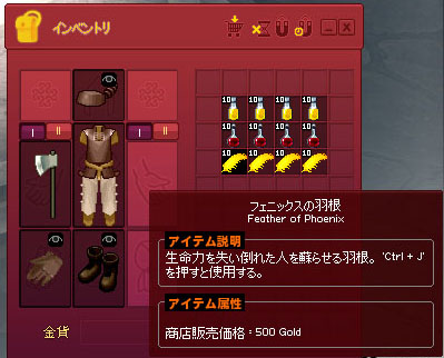 メモリアルダンジョン特有の