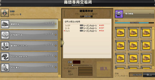 商団専用交易所