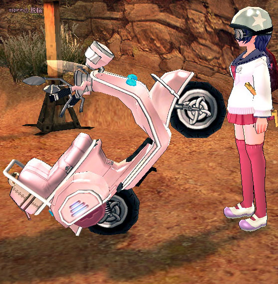 スクーターの愛嬌