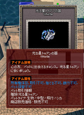 光る星トゥアンの笛