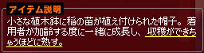収穫ができちゃうほどに熟す。