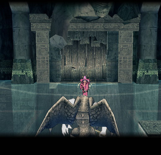 光るストーンガーゴイル