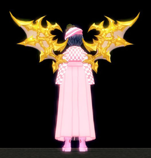 ゴールデンアビスドラゴンパタジウムウィング背面