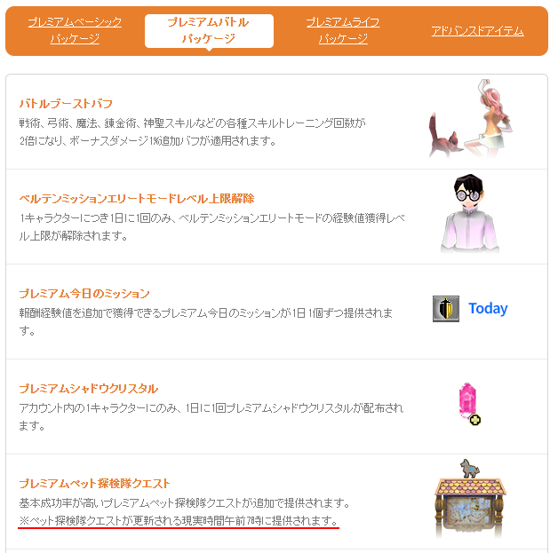 プレミアムバトルパッケージ