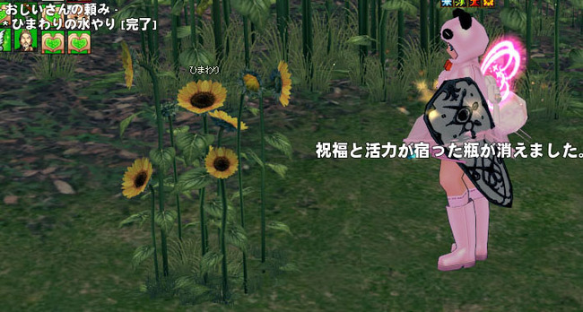 水やりw